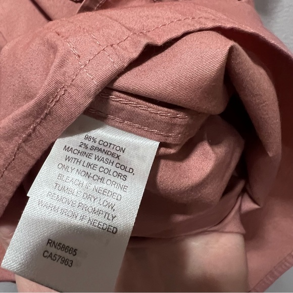 OPEN EDIT Stretch Short Sleeve Button-Up Utility Shirt - Picture 5 of 6